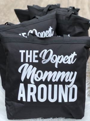 The Dopest Mommy Canvas Bag