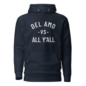 Del Amo Versus Unisex Hoodie